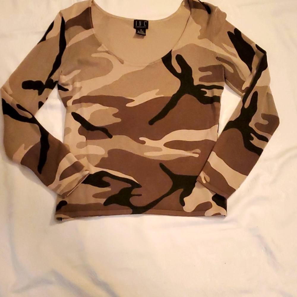 Camo Sweater